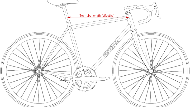 Road bike size chart