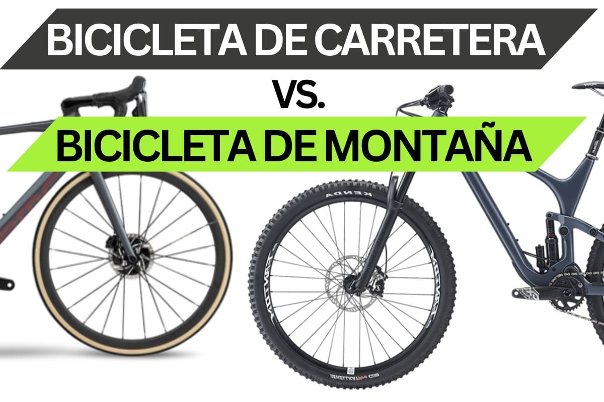 Bicicleta de montaña frente a bicicleta de carretera: ¿qué opción es mejor para ti?