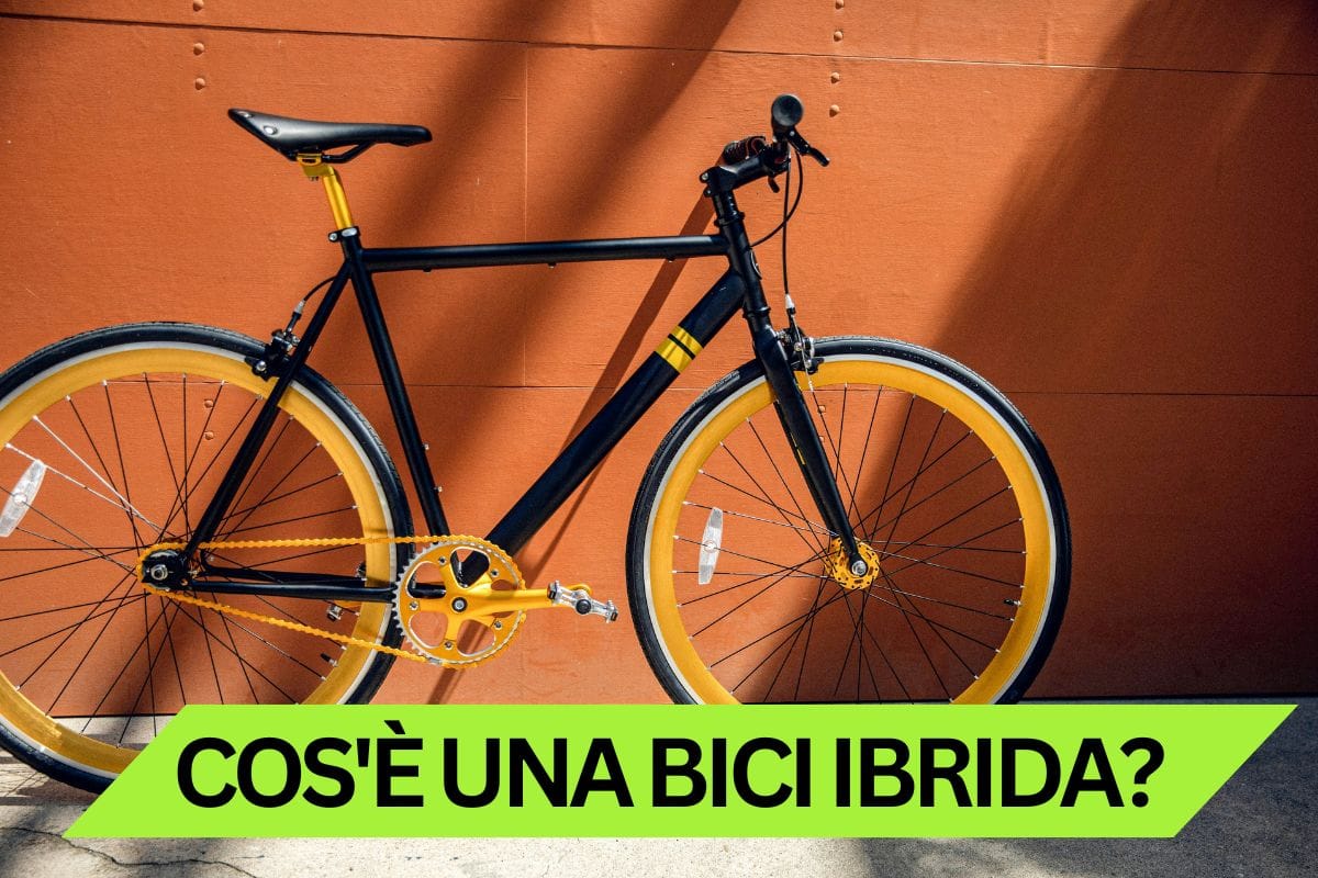 Cos'è una bici ibrida?