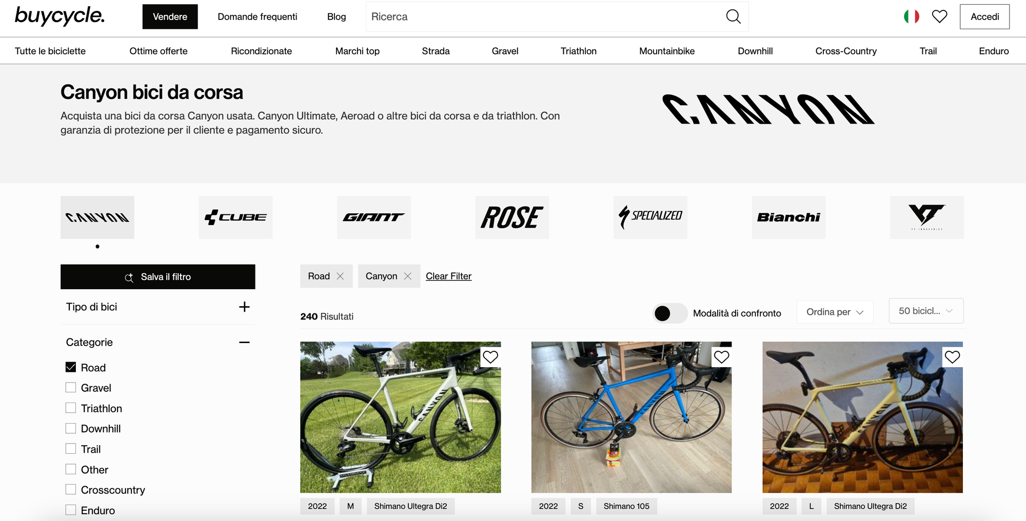 Quanto vale la mia bicicletta? 