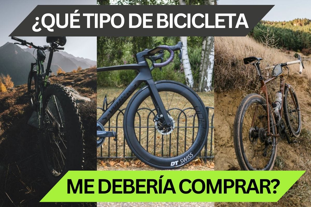 ¿Qué tipo de bicicleta me debería comprar?