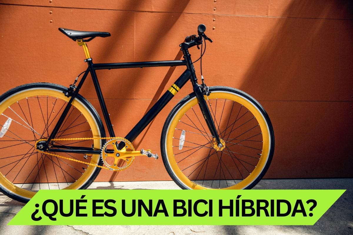 ¿Qué es una bicicleta híbrida?