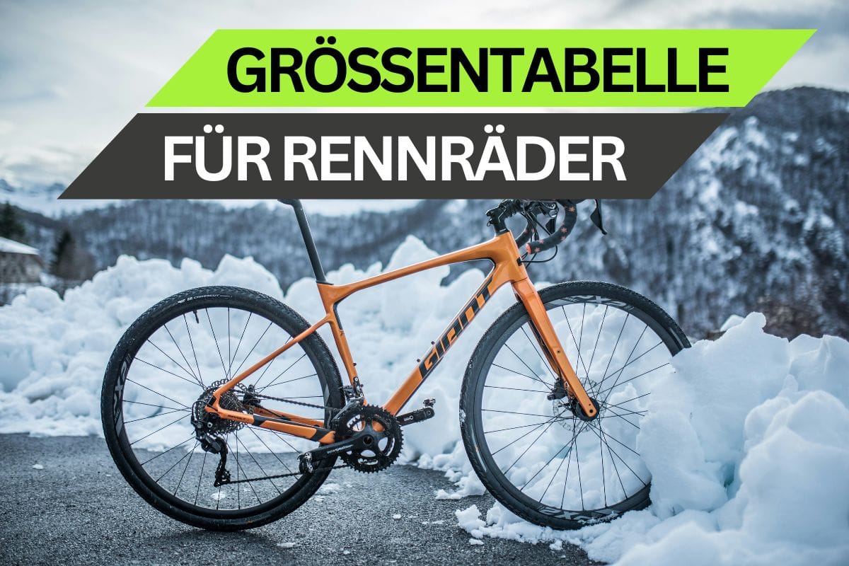 Größentabelle für Rennräder: Leitfaden für dein Bike in der perfekten Größe