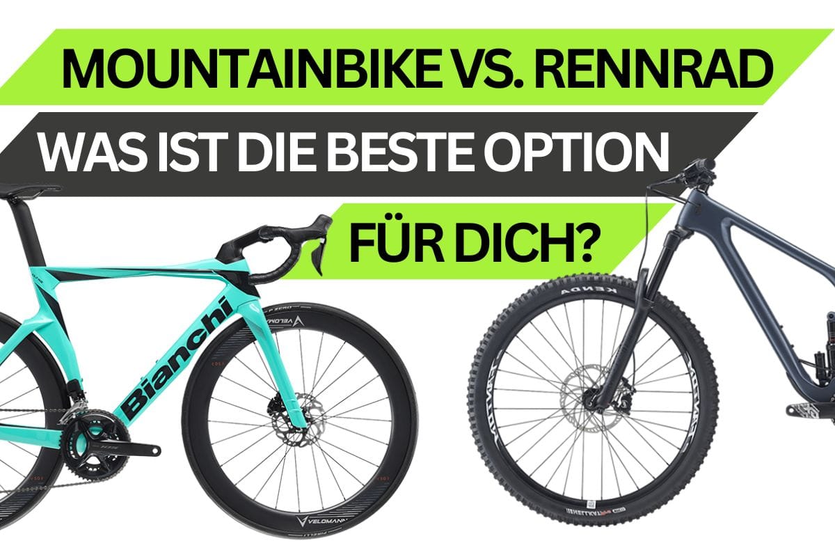 Rennrad oder Mountainbike: Was ist die beste Option für dich?