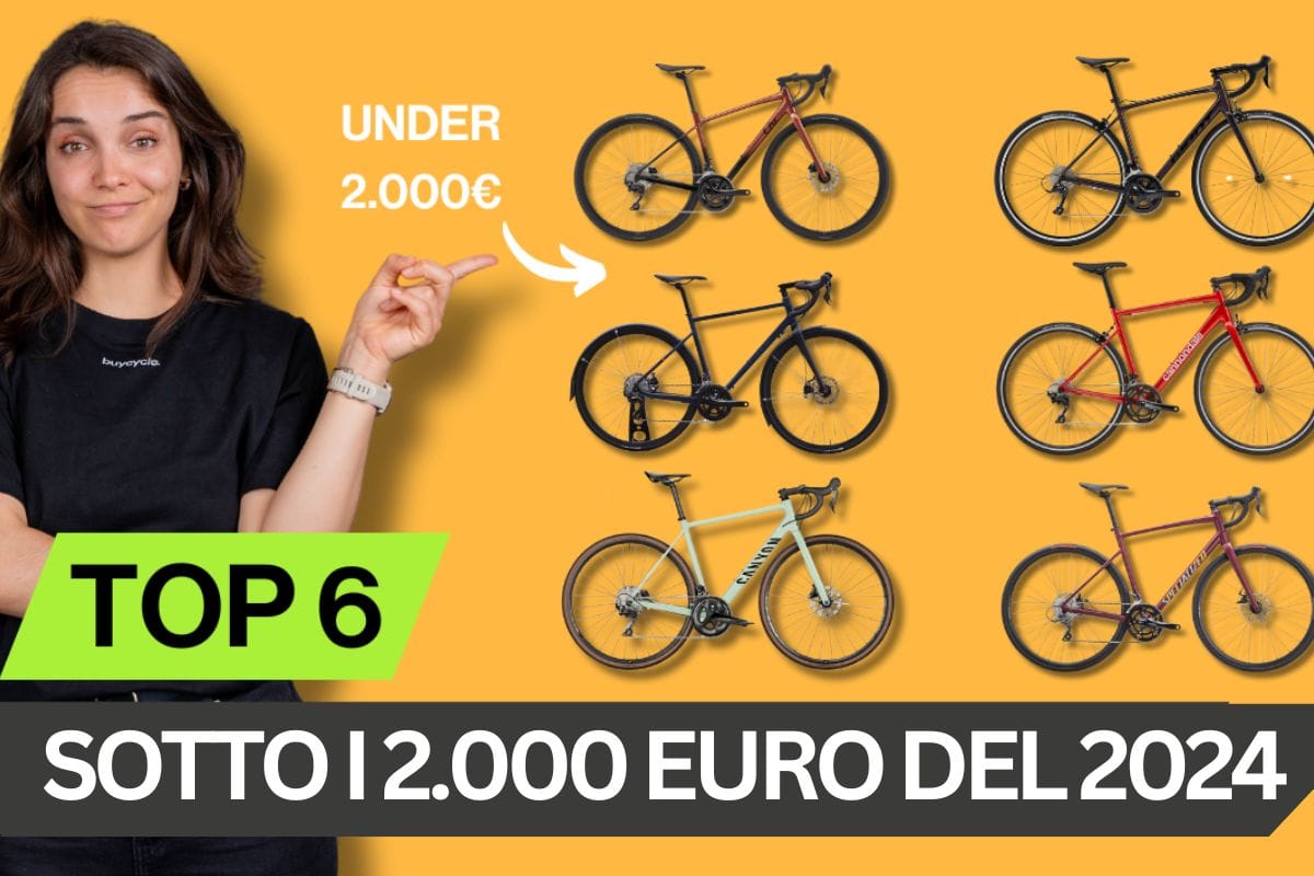 Le migliori bici da corsa sotto i 2.000€ del 2025