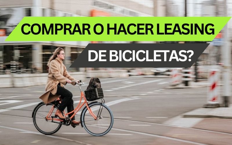 ¿Es mejor la compra o el leasing de bicicletas?
