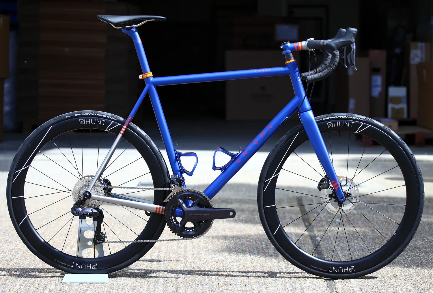 Enigma Evoke titanium road bike