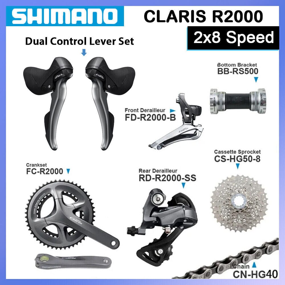 SHIMANO Clarisパーツ【詳細要確認】 Review: Shimano's most accessible road bike groupset | buycycle