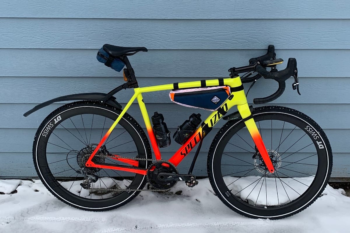 Winter cycling training: Studded tires, giant fans, and tips to optimize your ride