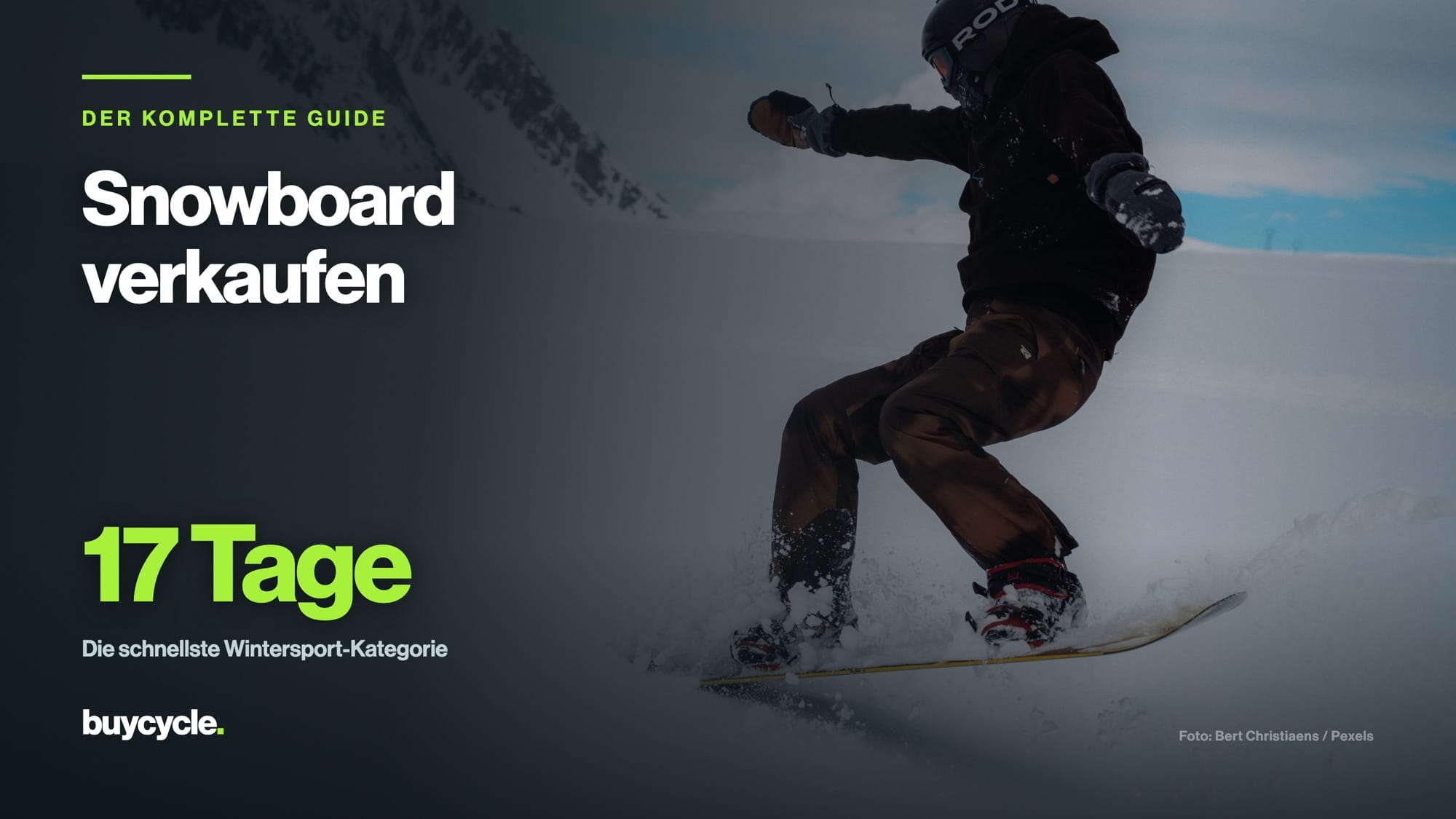 Snowboard verkaufen: Der komplette Guide