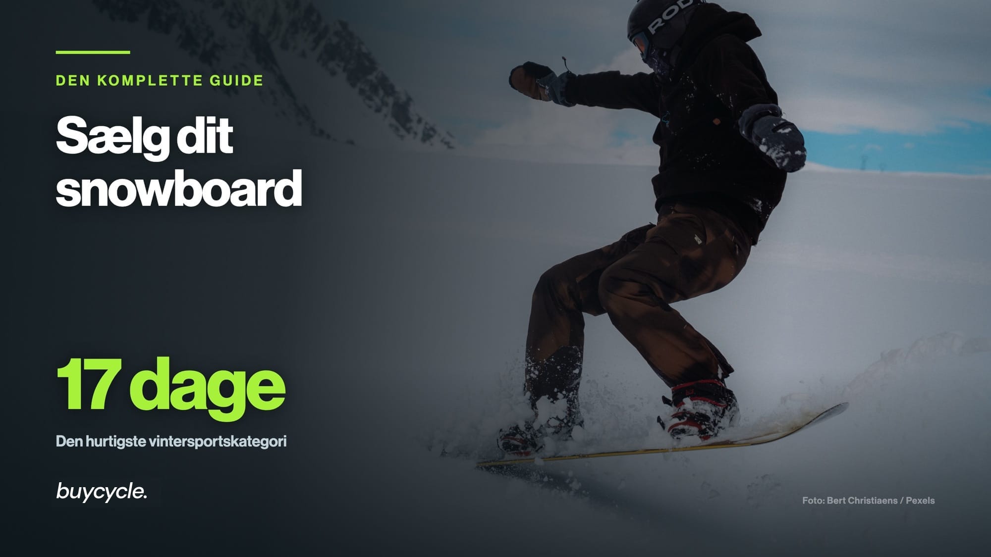 Sælg dit snowboard: den komplette guide