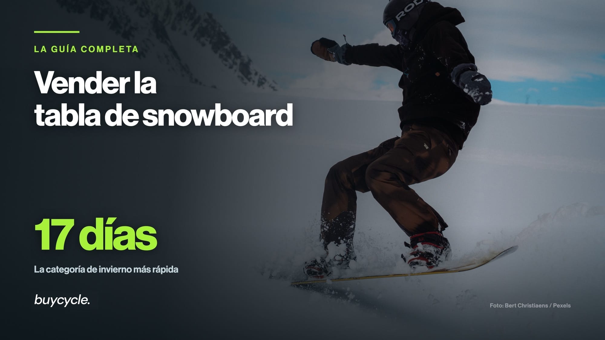 Vender la tabla de snowboard: la guía completa