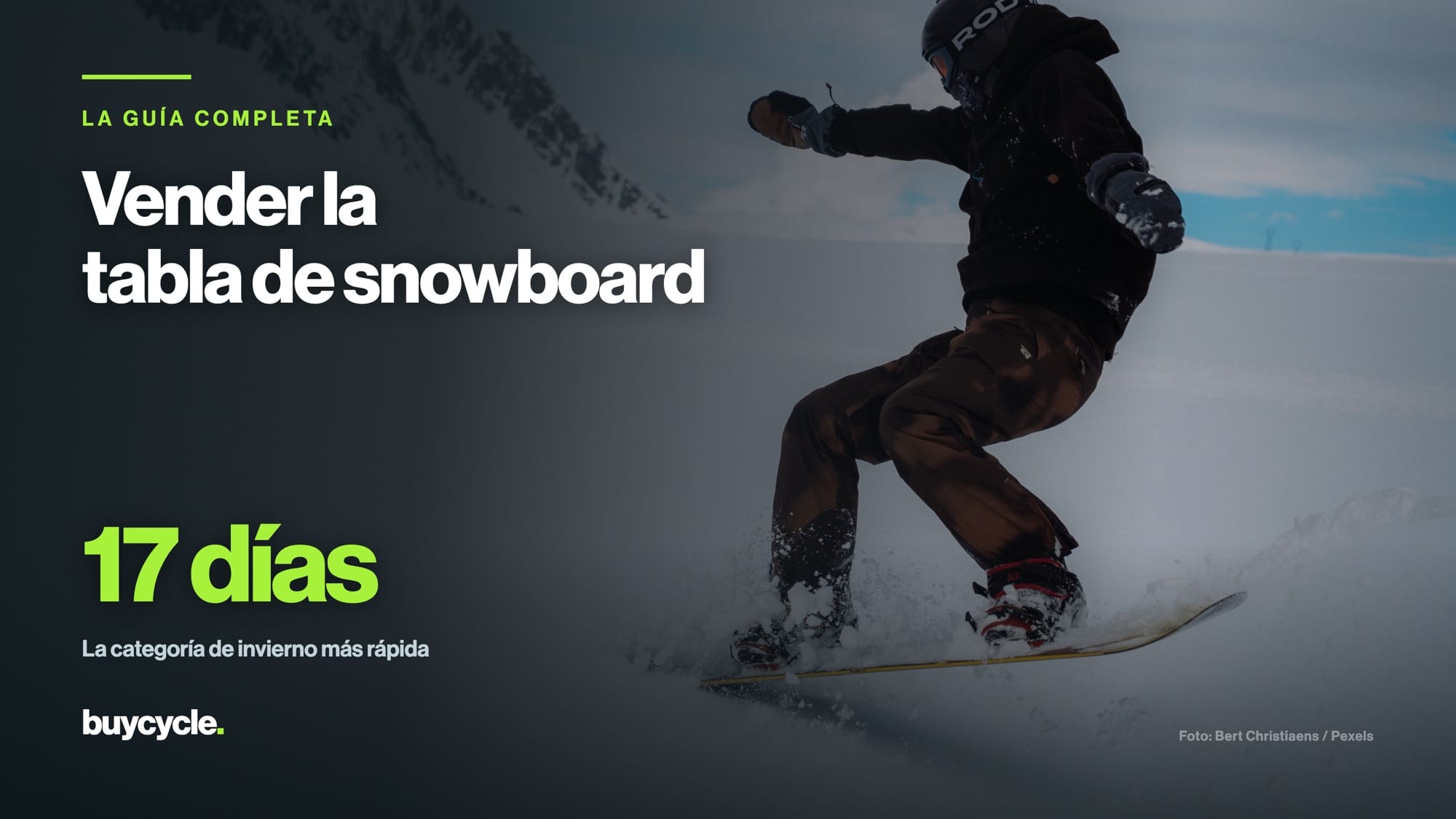 Vender la tabla de snowboard: la guía completa