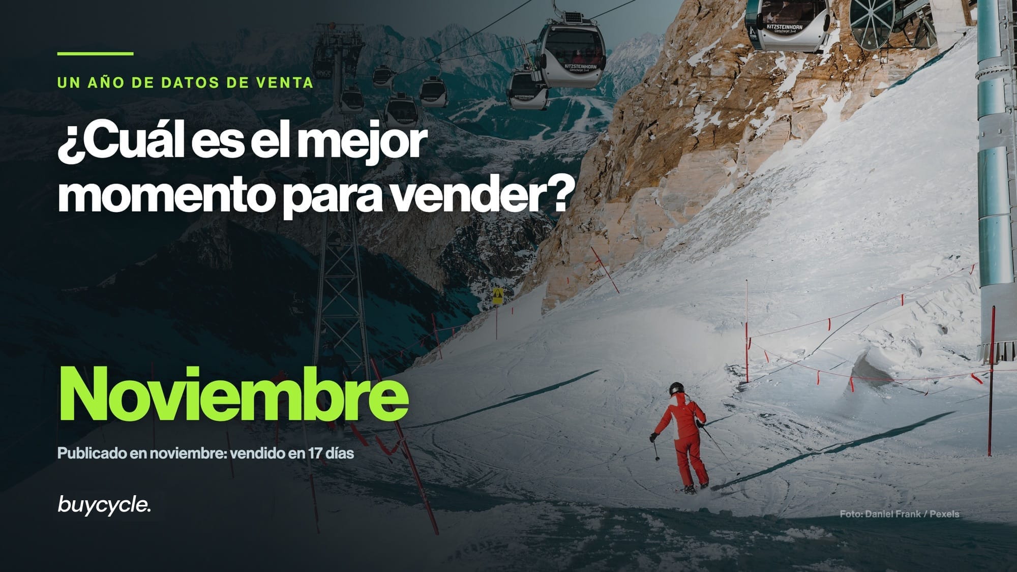 ¿Cuál es el mejor momento para vender los esquís?