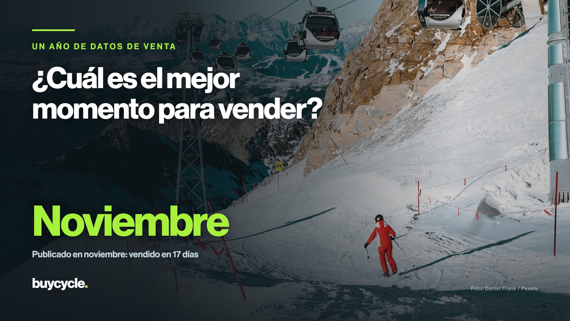 ¿Cuál es el mejor momento para vender los esquís?