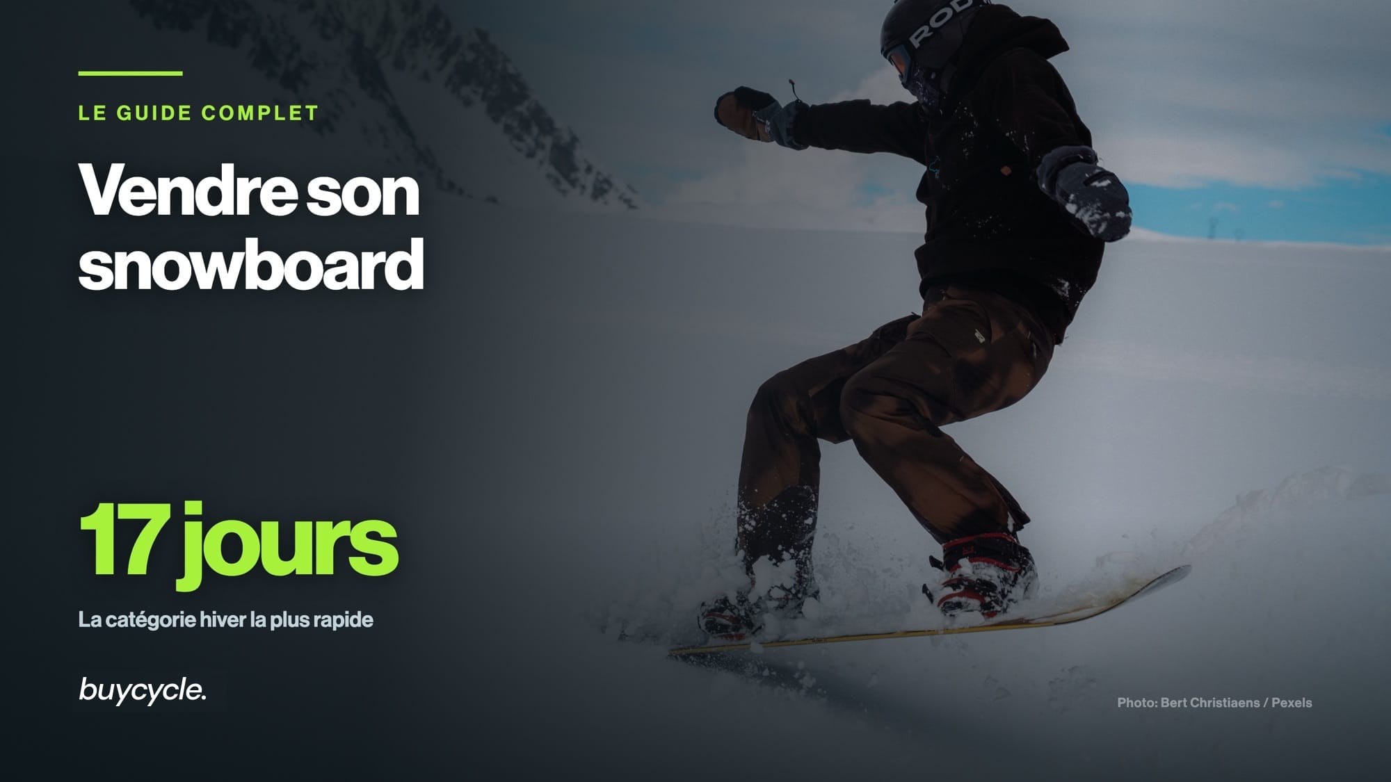 Vendre son snowboard : le guide complet