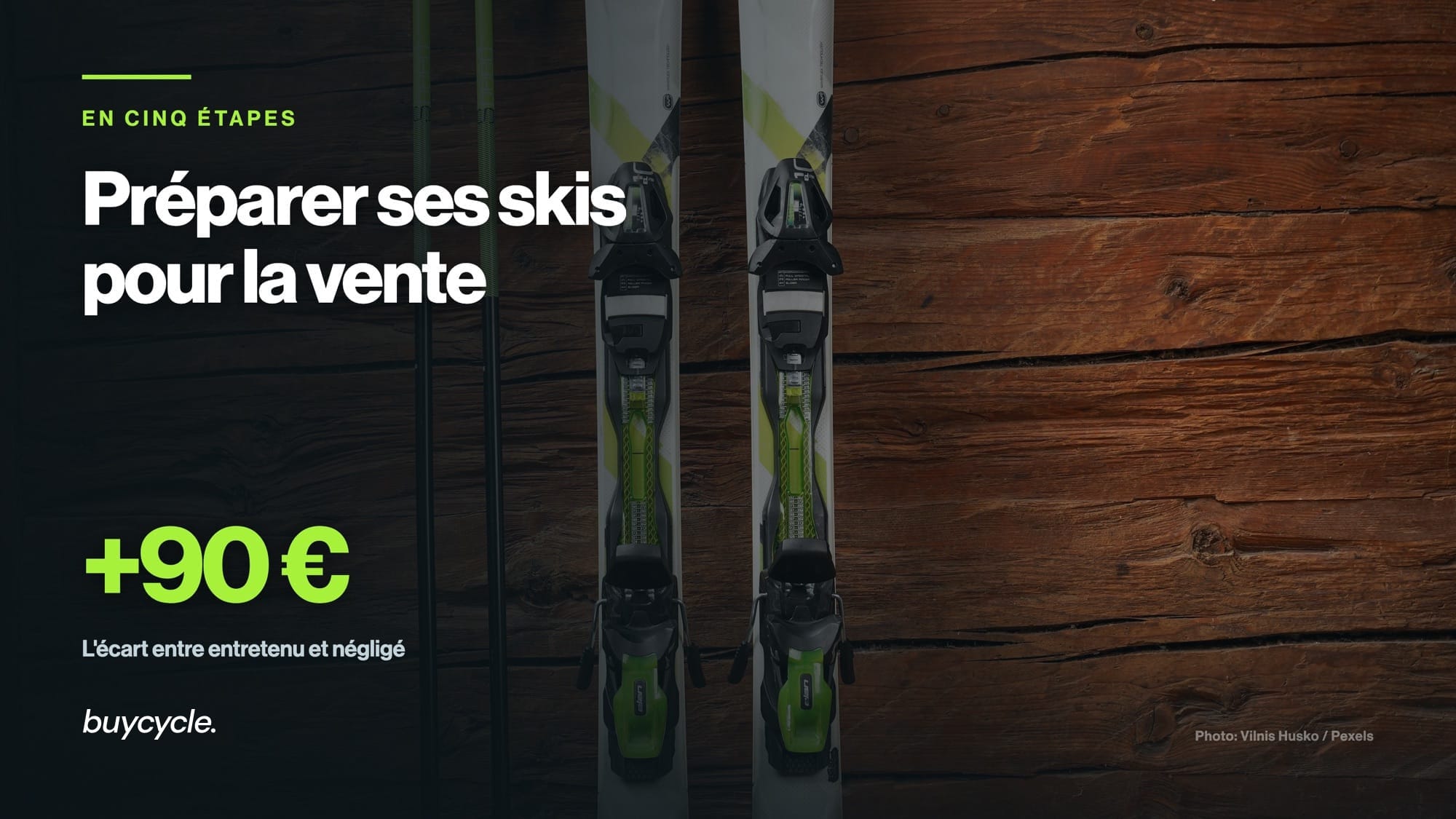 Comment préparer ses skis pour la vente ? Le guide complet