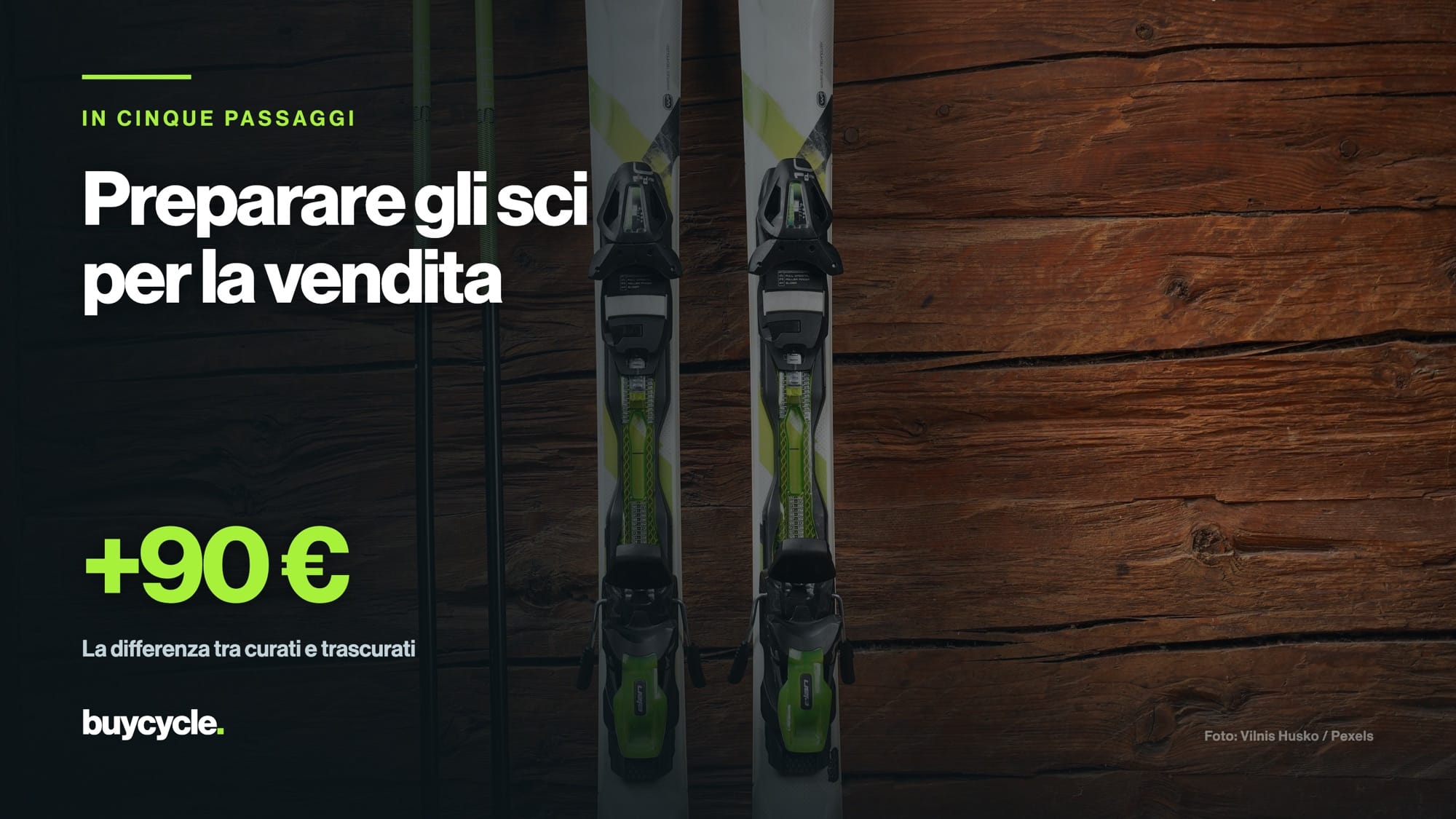 Come preparo i miei sci per la vendita? Una guida completa