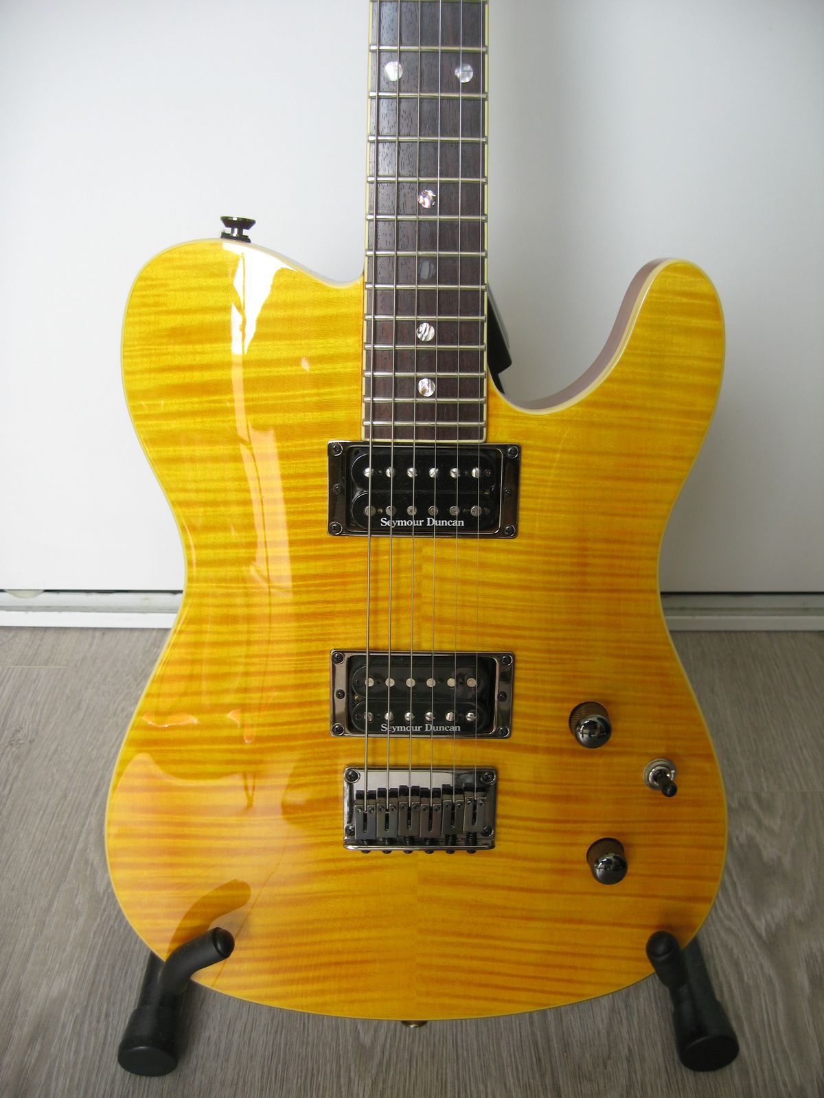 Fender Special Edition Custom Telecaster FMT HH - Amber image (#451099) - Audiofanzine