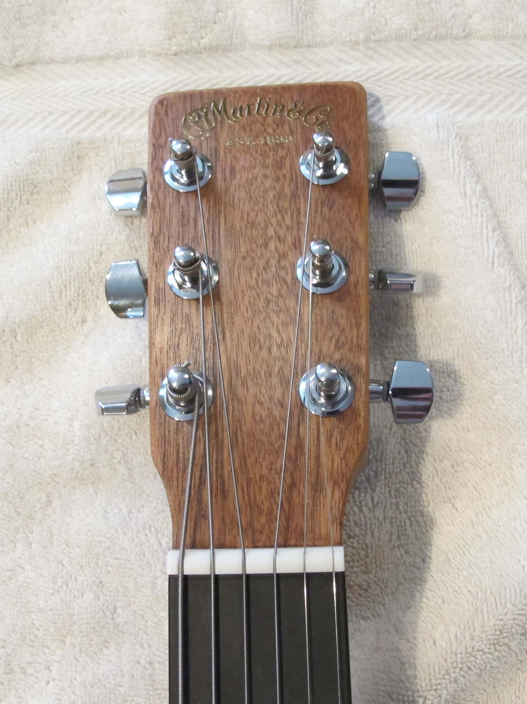 Image of a guitar headstock
