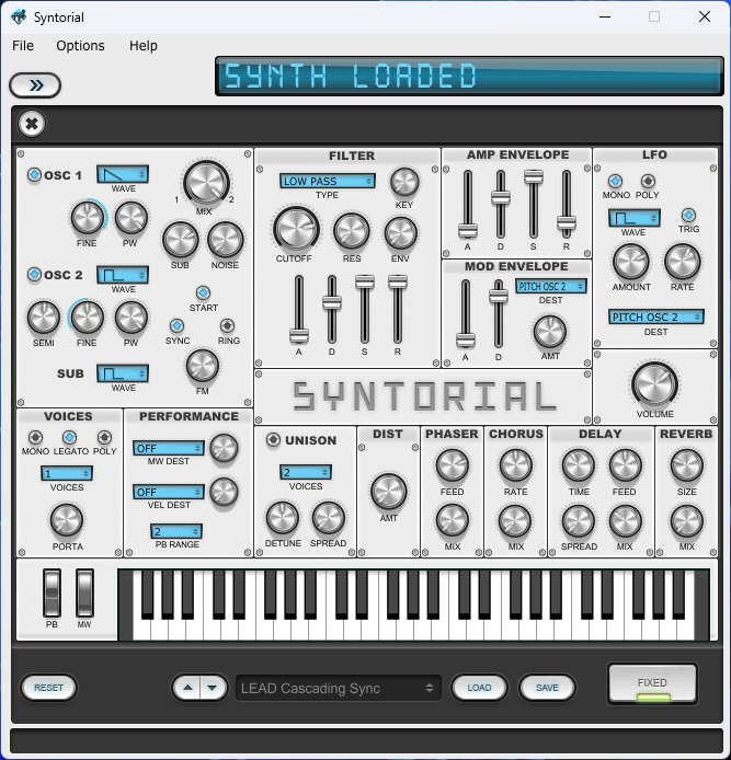 image of the Syntorial program