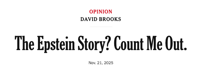 screen clip of a headine from the NY Times