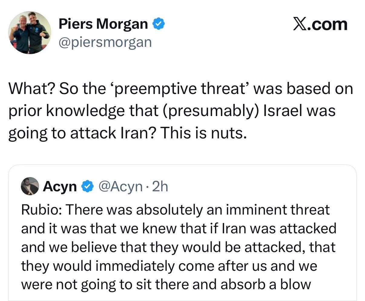 screen capture image of a tweet