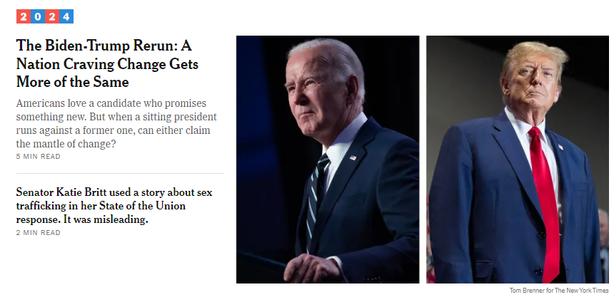 NY Times - C'mon, stop this shit NOW!