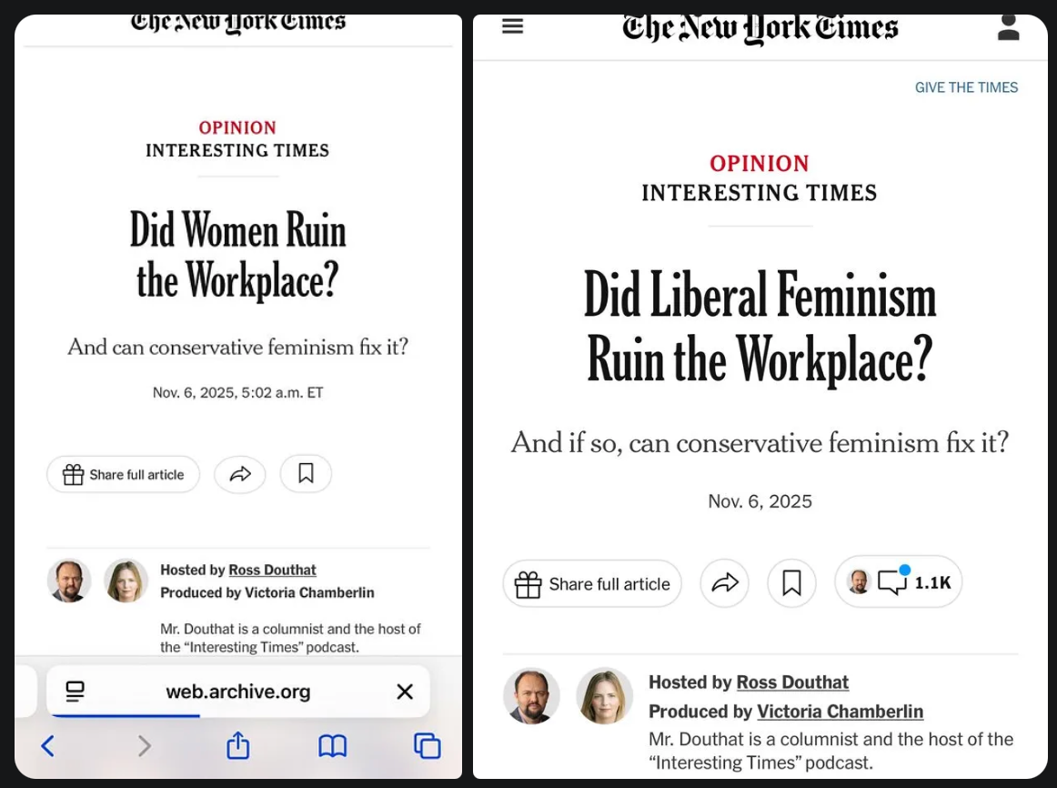 About that "cancel culture" article