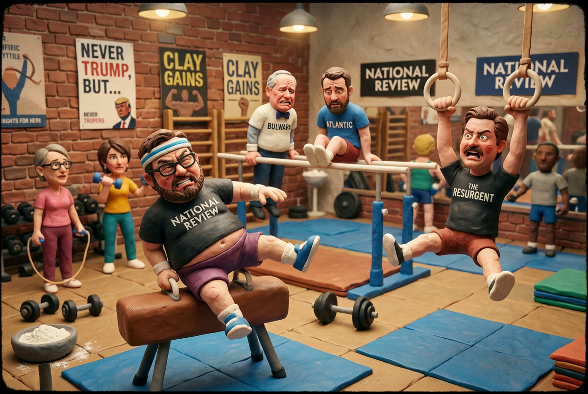 The Anti-Anti-Trump Club: Conservatism's Most Spectacular Rhetorical Gymnasts