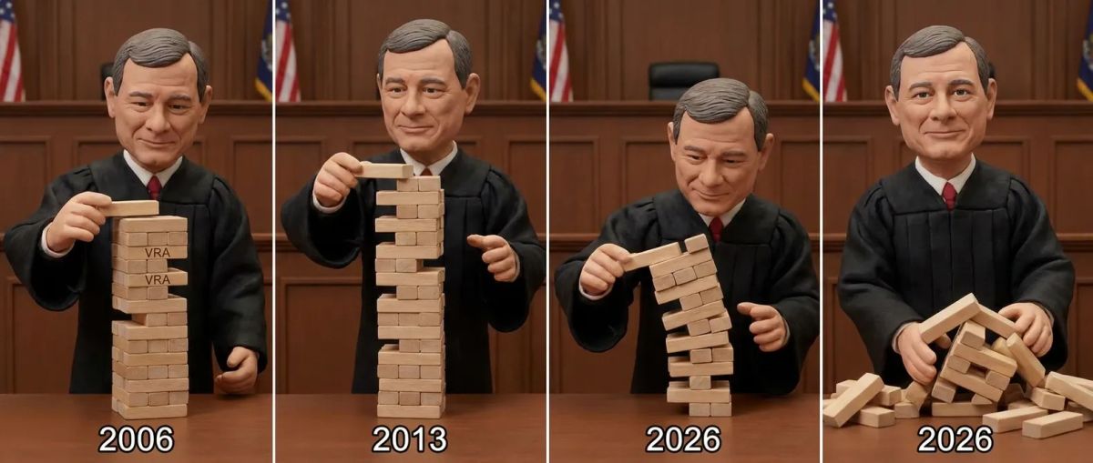 The Longest Game: John Roberts and the Quiet Murder of Voting Rights