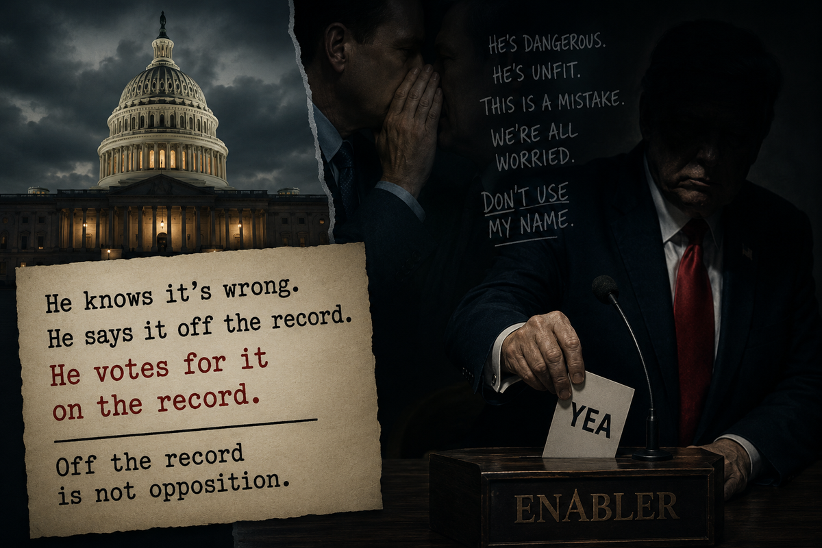 Off the Record Is Not Opposition
