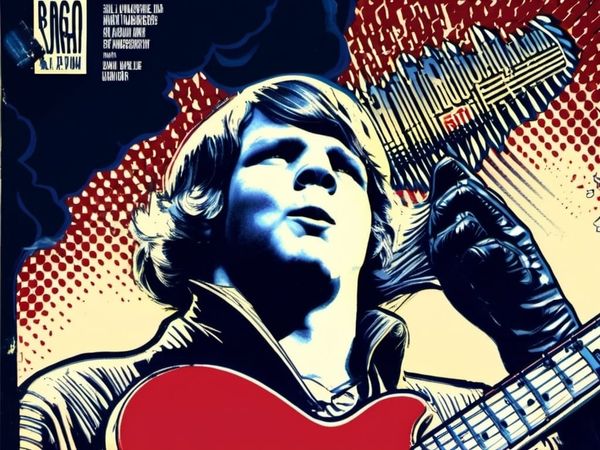 stylized image of the author