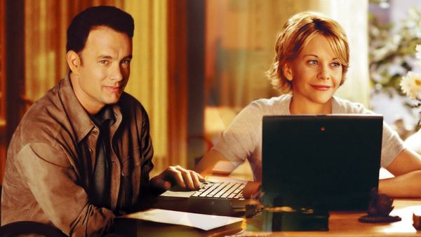 image from the movie you've got mail with tom hanks and meg ryan.