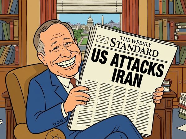 2d cartoon style image of a man reading a newspaper in an overstuffed chair