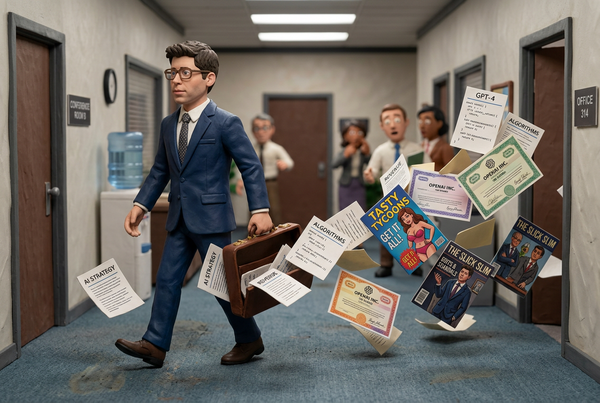 AI seems to be stumbling, OpenAI and Palantir bookend chaos