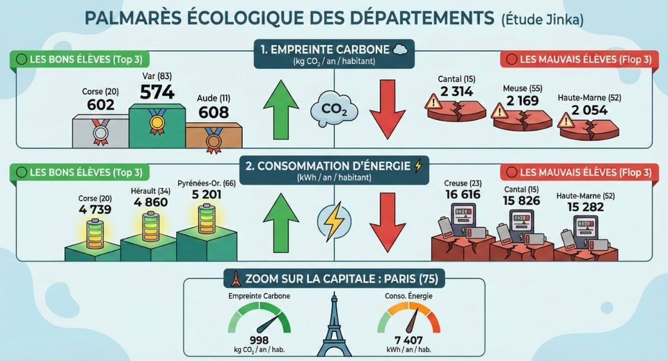 Maison à la campagne ou appart’ en ville : qui pollue vraiment le plus ?