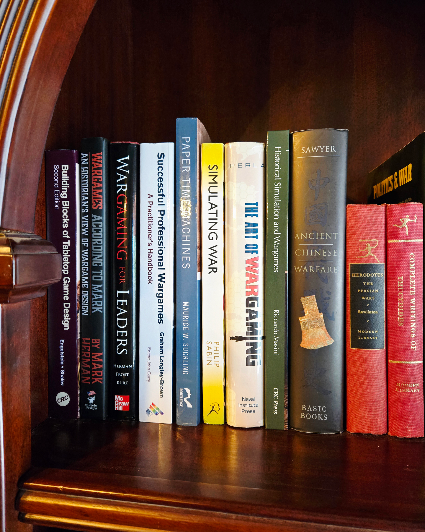 A short bibliography for wargame designers and players