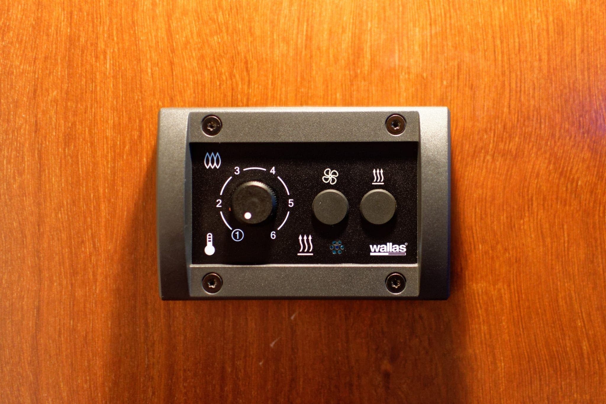 Control panel in stern stateroom