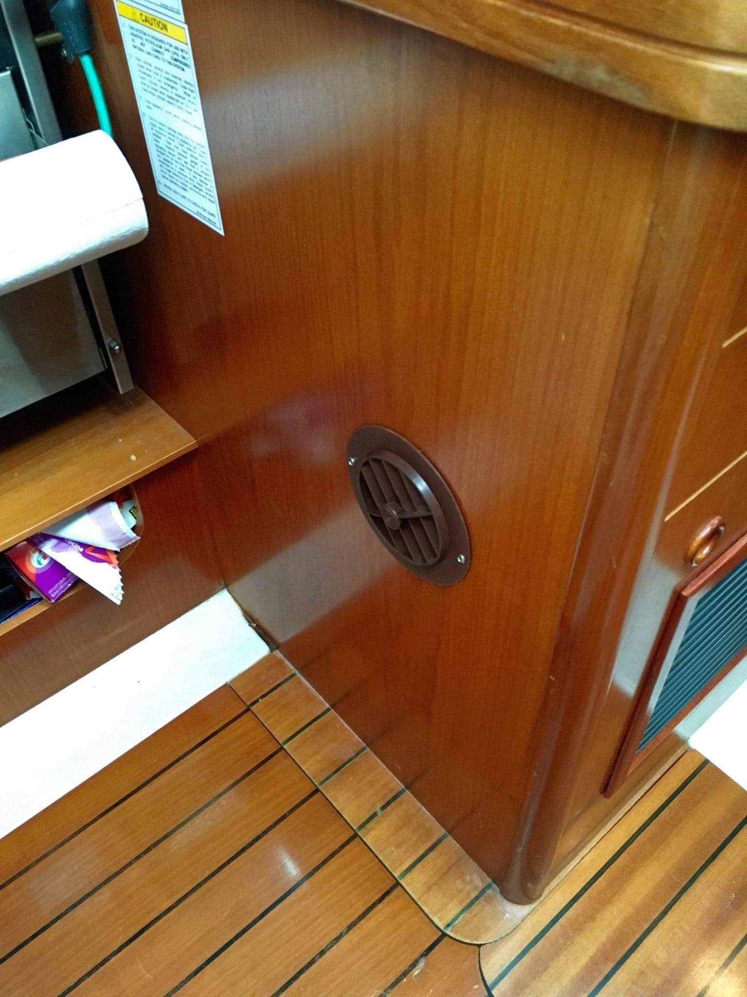 Relocating the AC vent