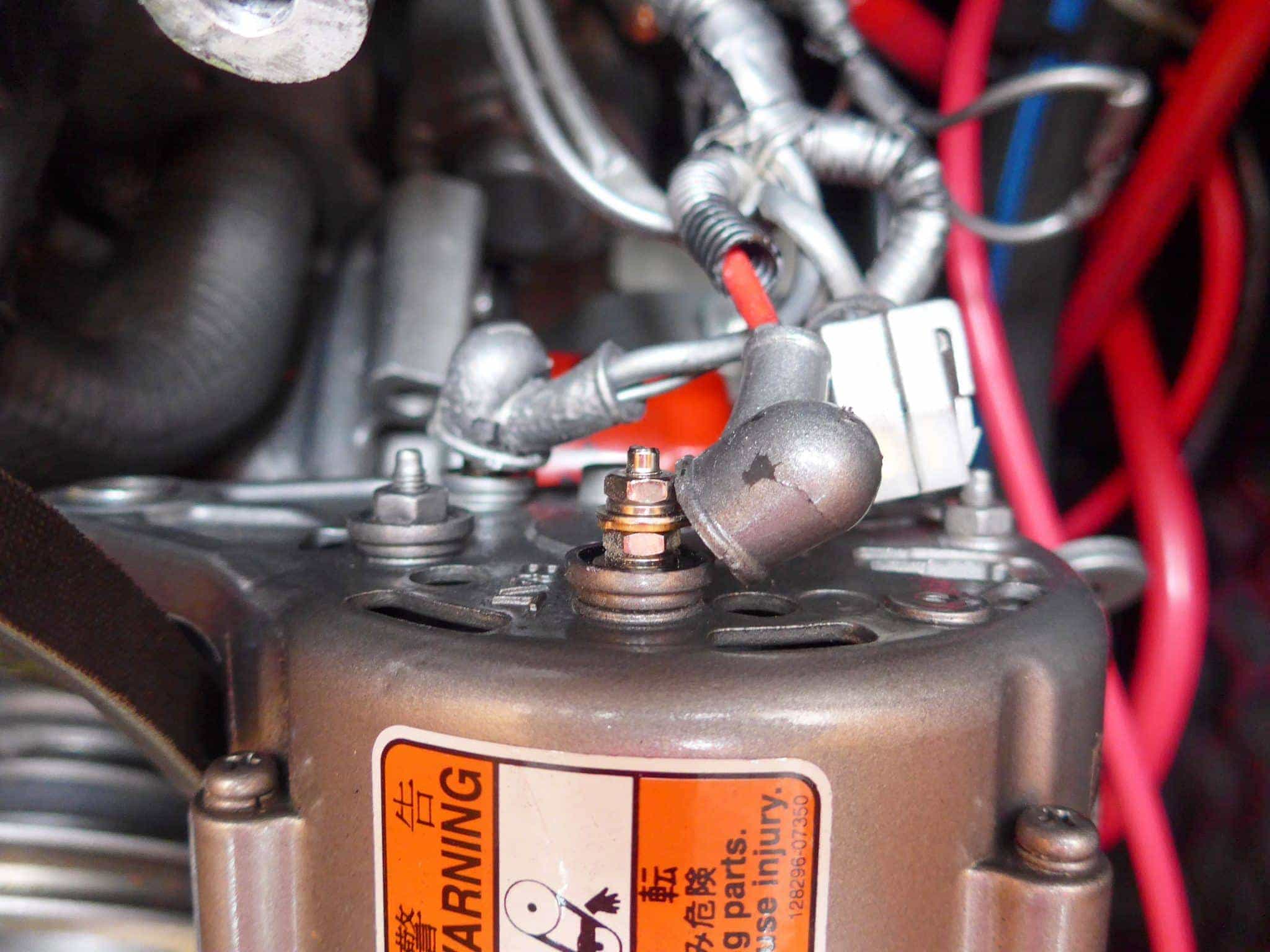 Old alternator connections