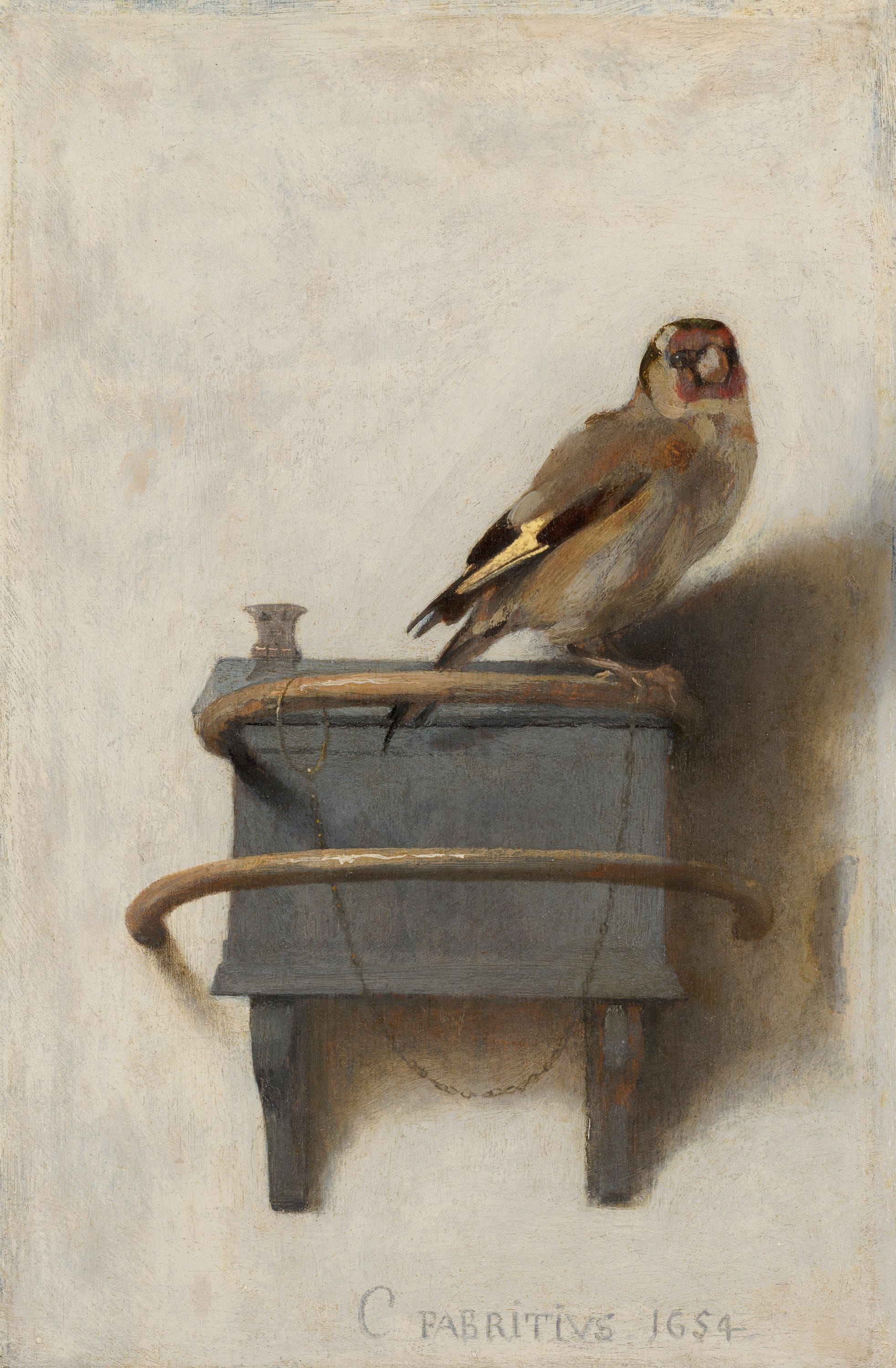 Carel Fabritius, The Goldfinch, 1654