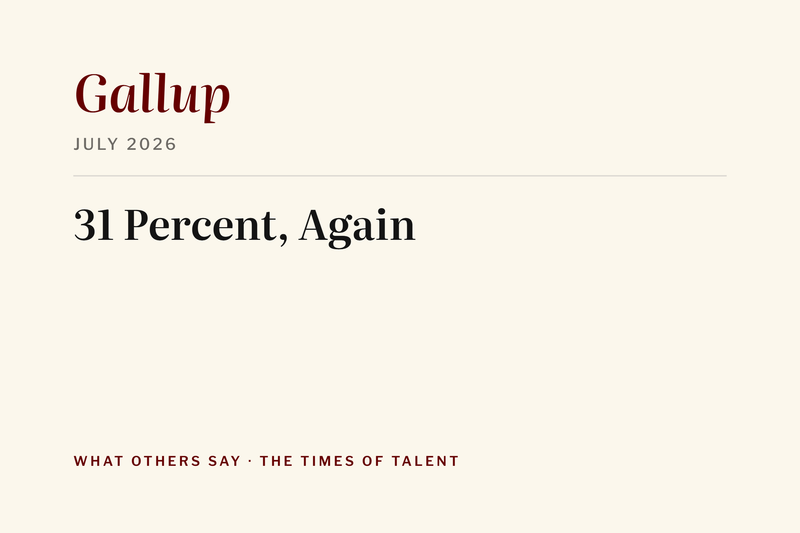 31 Percent, Again