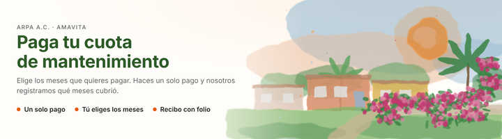 Pago de mantenimiento