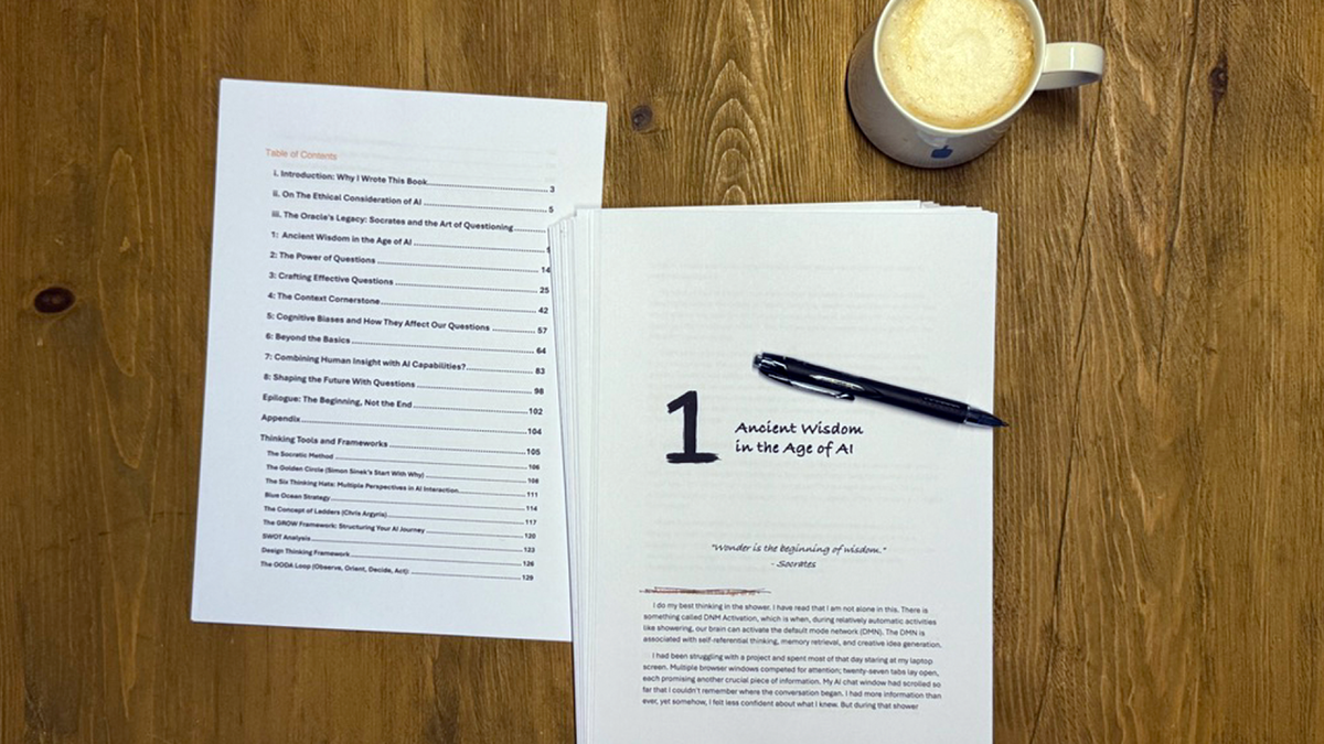 “I’ll write a book,” I said. “How hard could that be?”