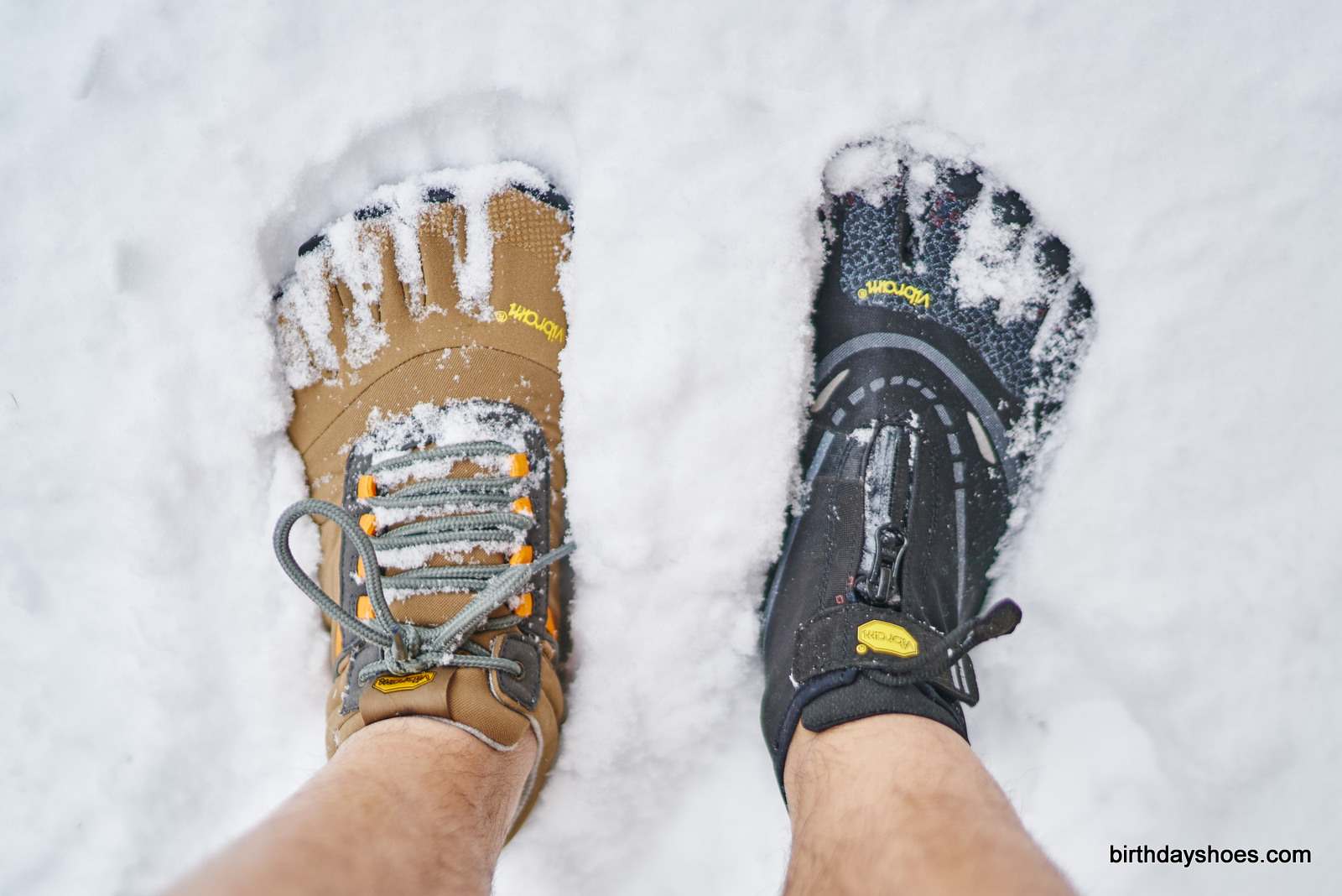 Trek Ascent Insulated vs Bikila EVO WP: The Trek is warmer and more capable, while the WP is truly waterproof, but less flexible and colder