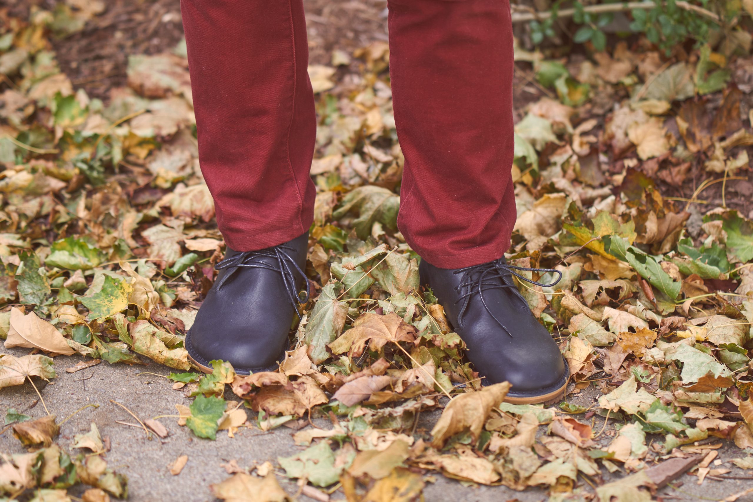 The Porto "bunches" a bit just below the laces