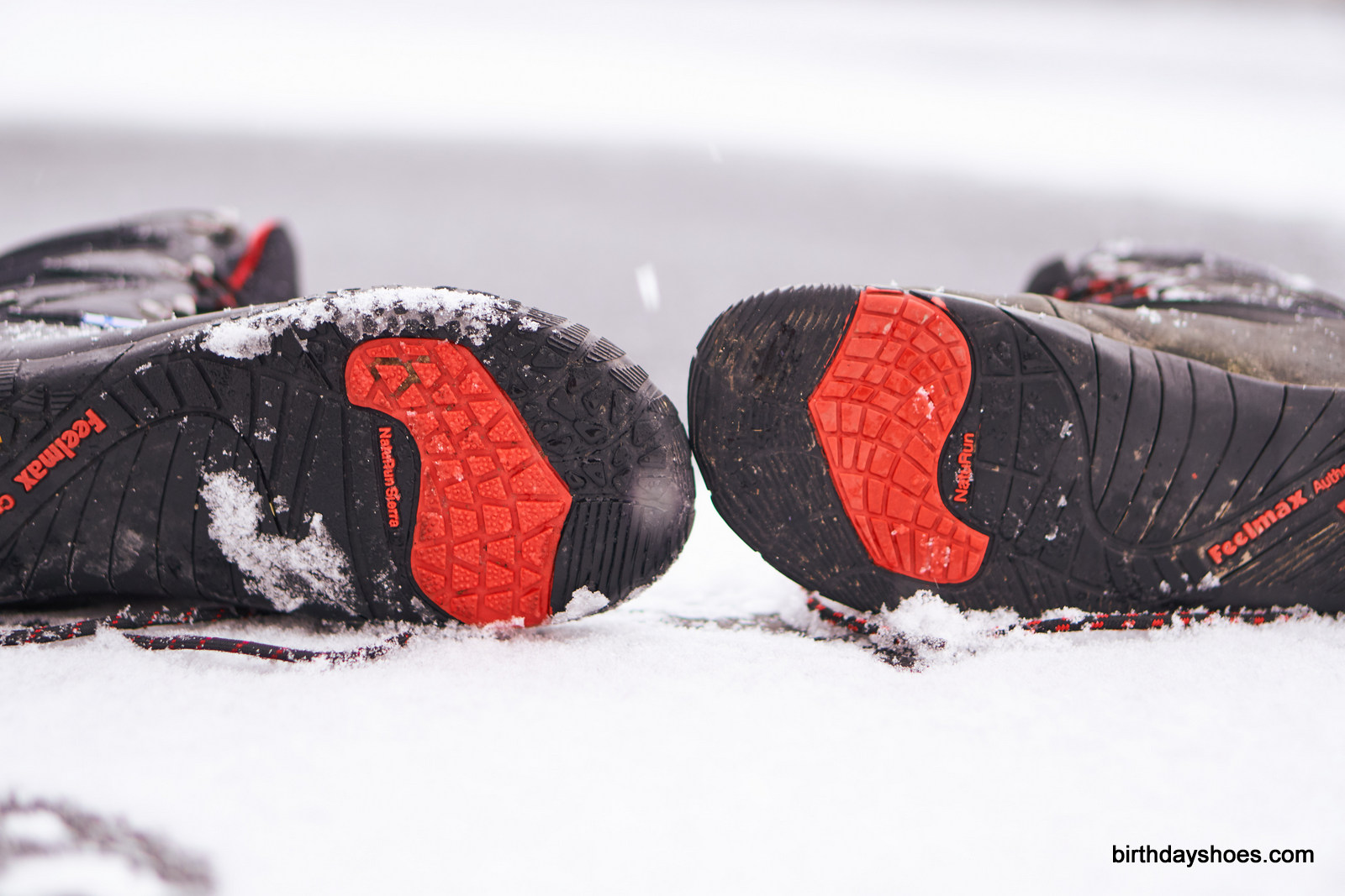  The more aggressive Kuuva 4 sole vs the smoother Kuuva 3 sole