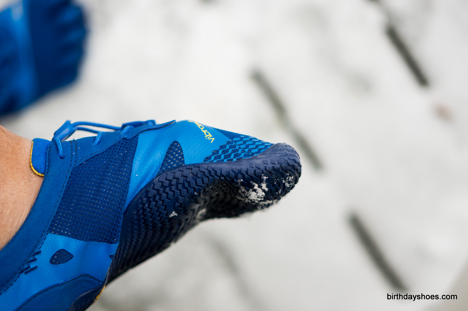 Flexing the toes down in the KSO EVO is not a problem!