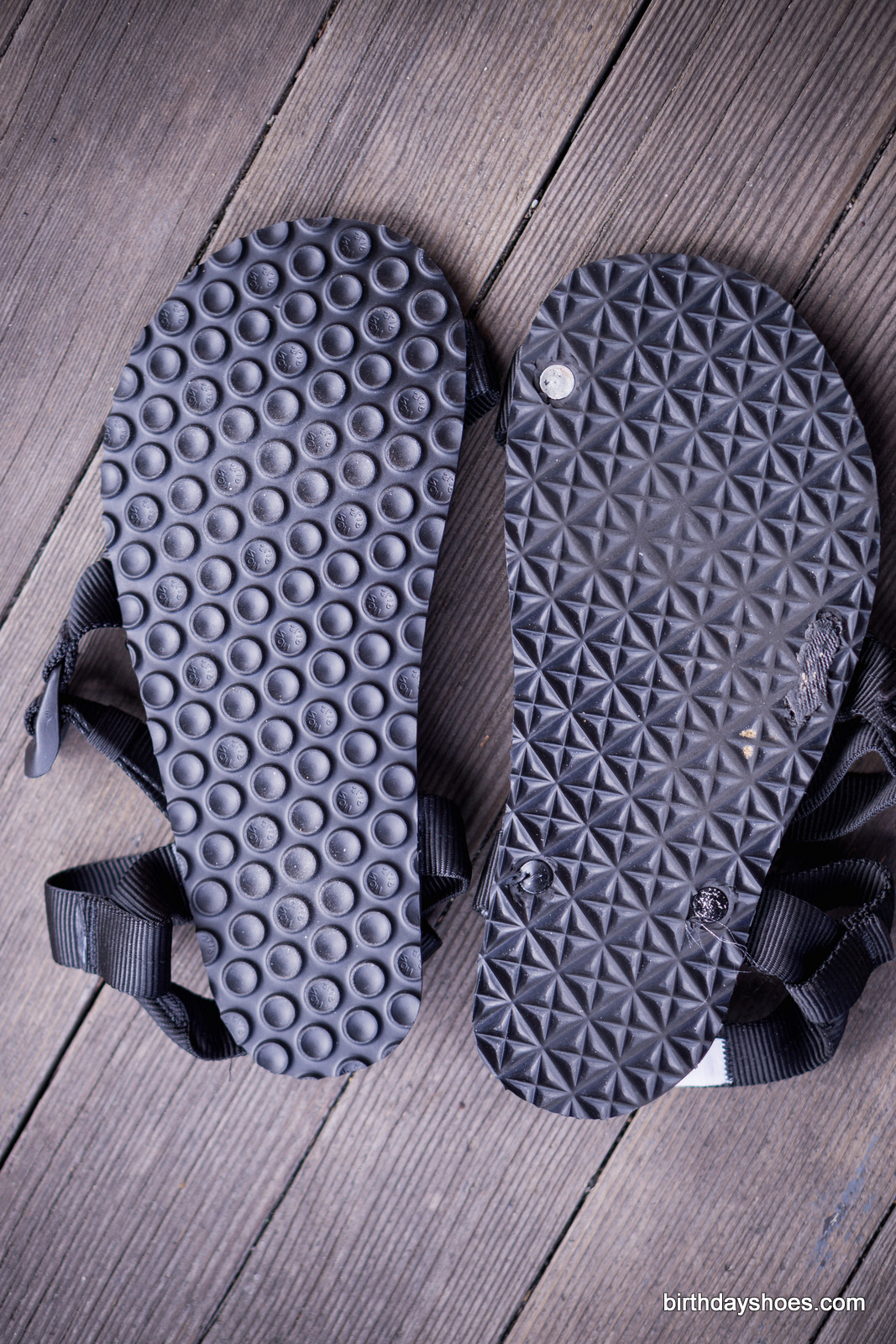 The 2015 update next to the 2014 version of the Pah Tempe. Note the exposed anchor points in the older model
